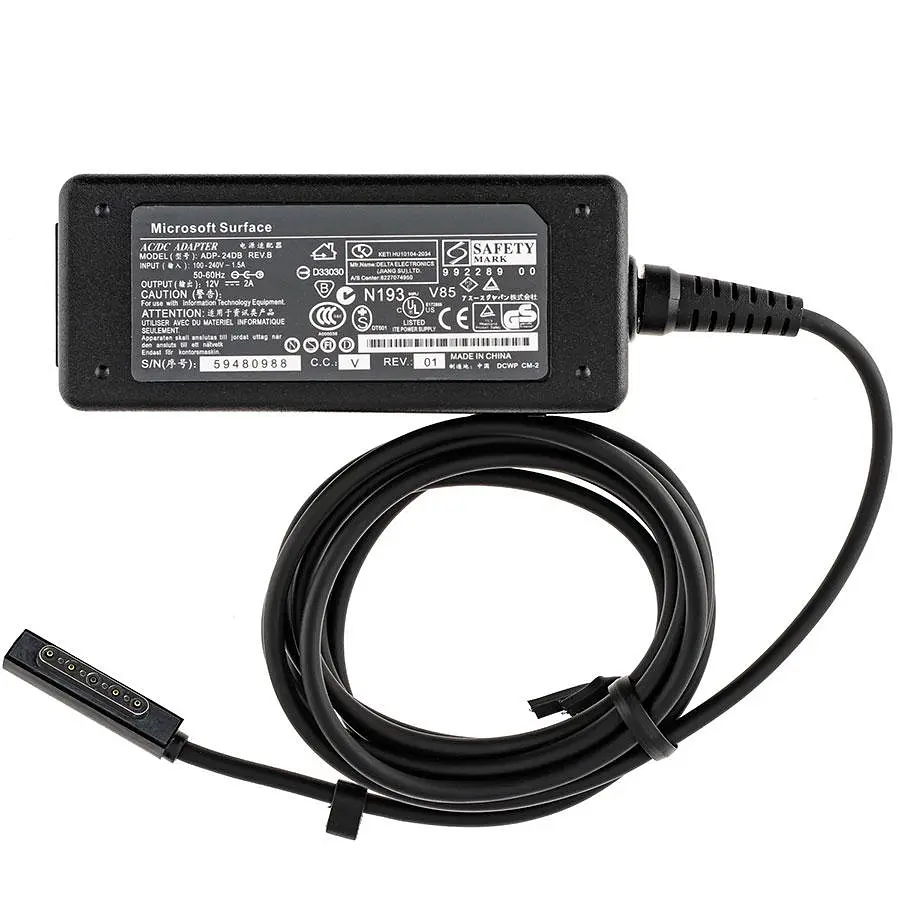Блок живлення для планшета MICROSOFT 12V 2A 24W 5pin Чорний (Surface Pro Pro 2 RT) - фото 3