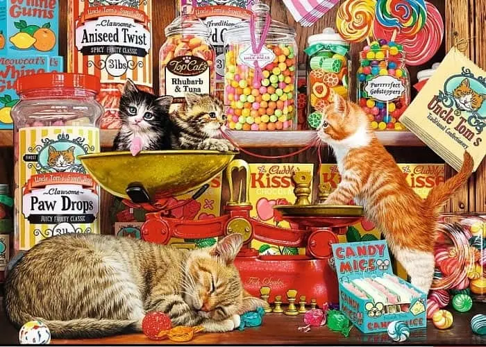 Пазл Trefl Котячі солодощі 1000 ел. (10630) - фото 2
