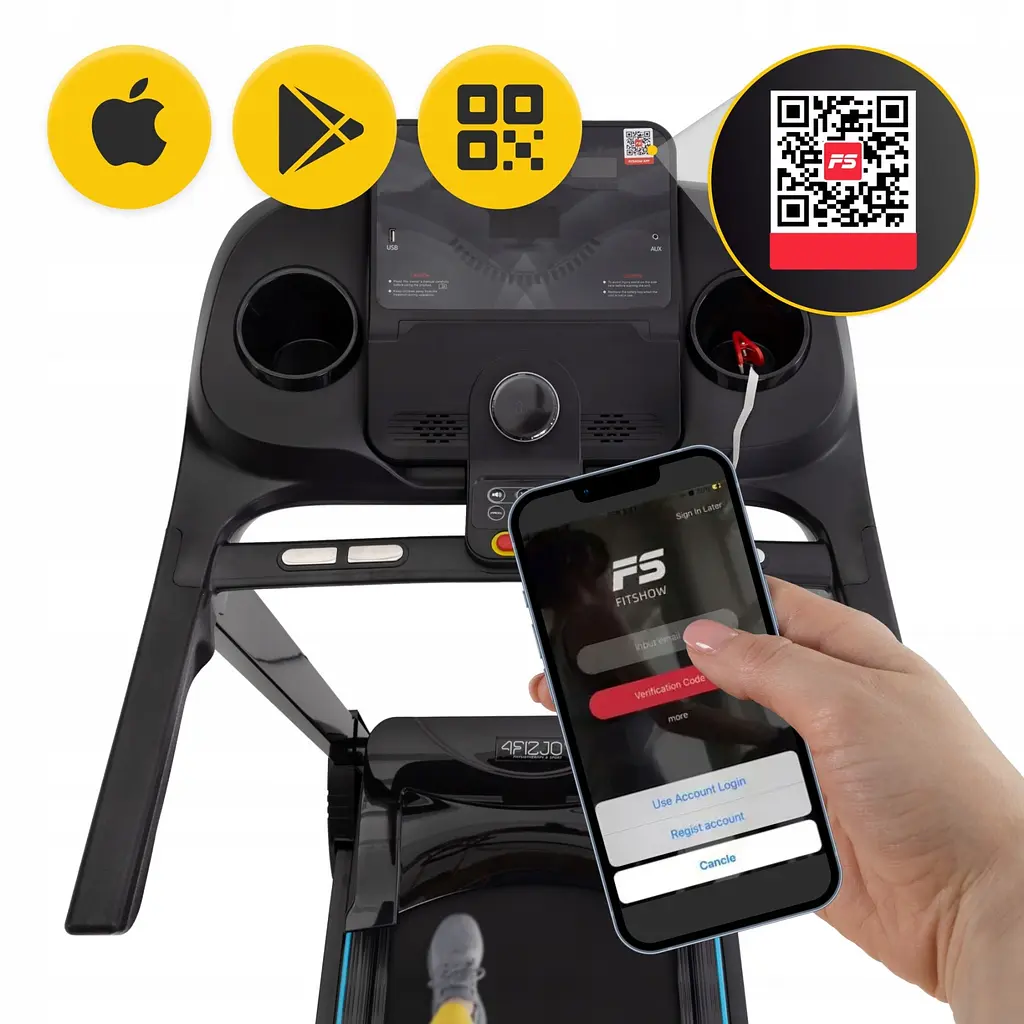 Беговая дорожка 4FIZJO TM Nero (P-5907739319302) - фото 16