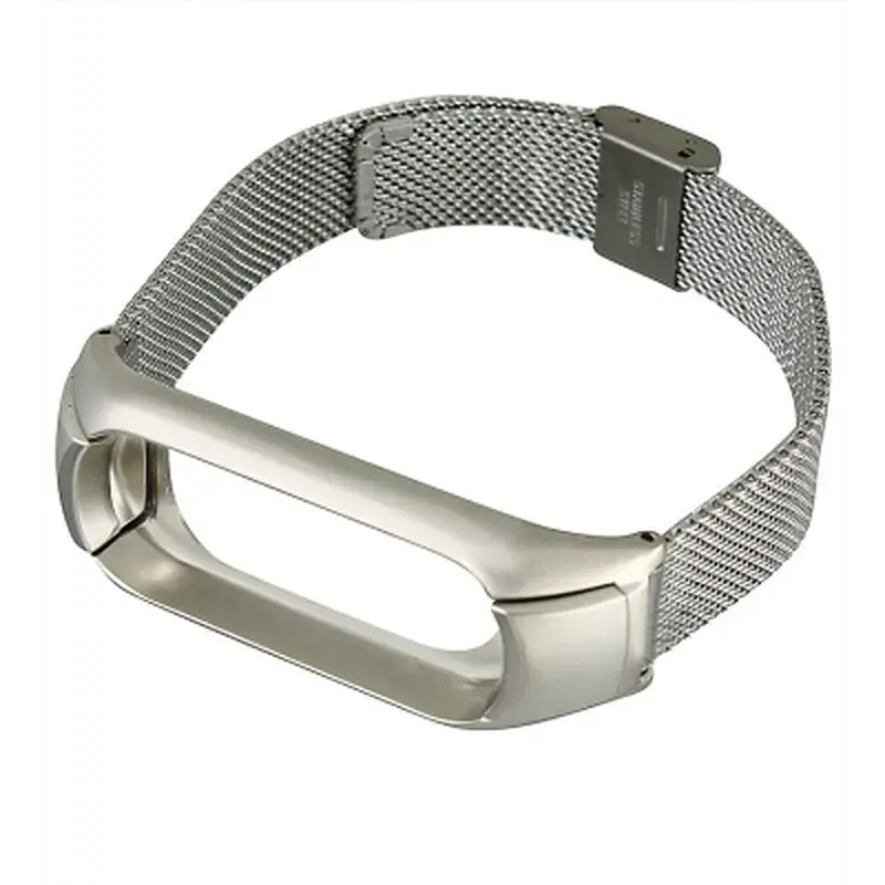 Ремінець до фітнес браслета BeCover Metal для Xiaomi Mi Smart Band 5 Silver (705147) - фото 2