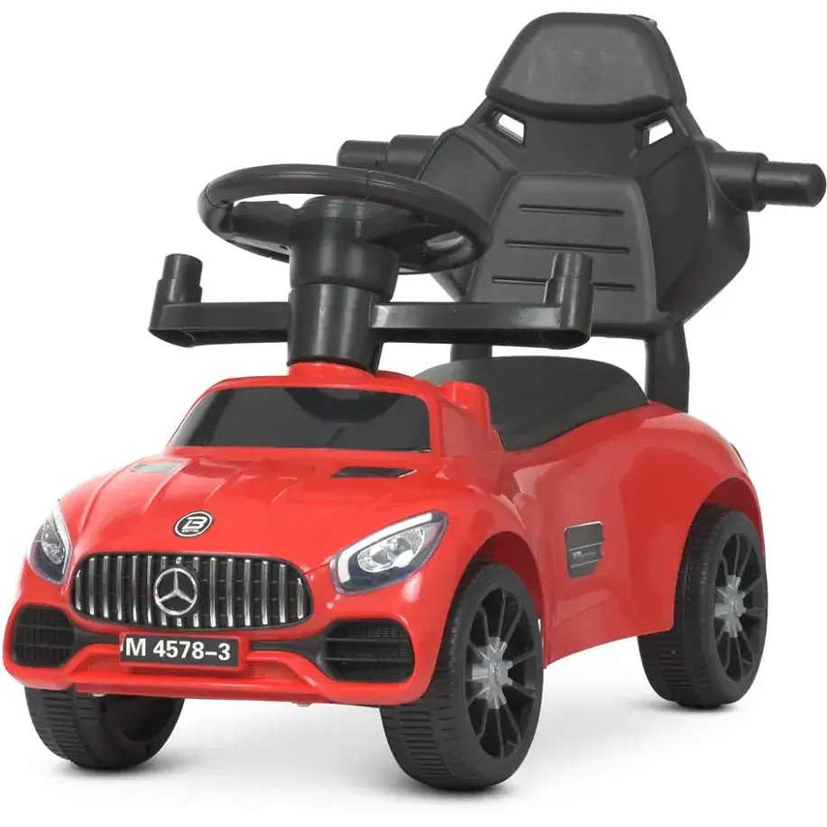 Каталка-толокар Bambi Racer M 4578-3 музичний червоний - фото 5