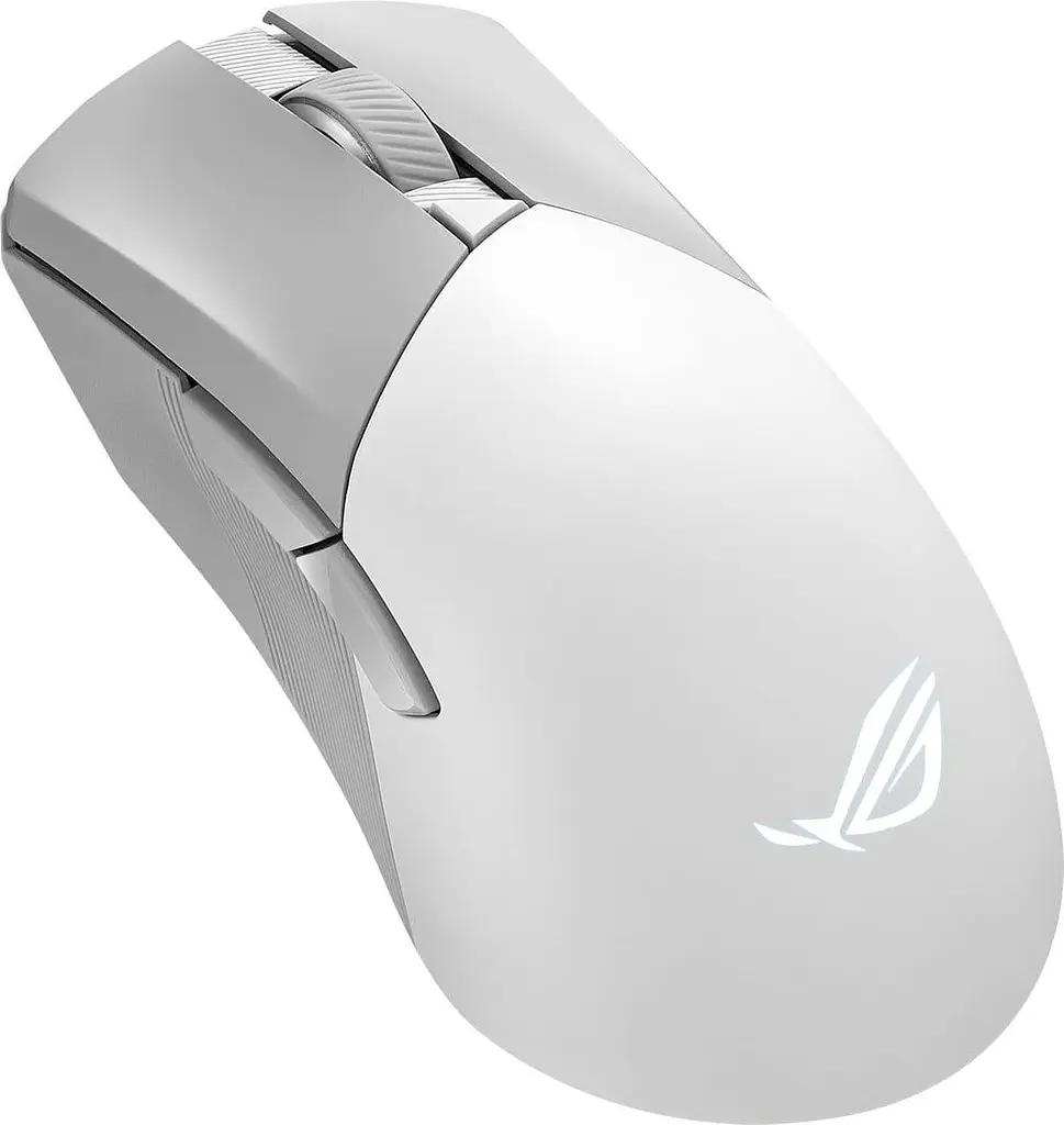 Беспроводная мышь ASUS ROG Gladius III AimPoint RGB USB-A/WL/BT White (90MP02Y0-BMUA11) - фото 2
