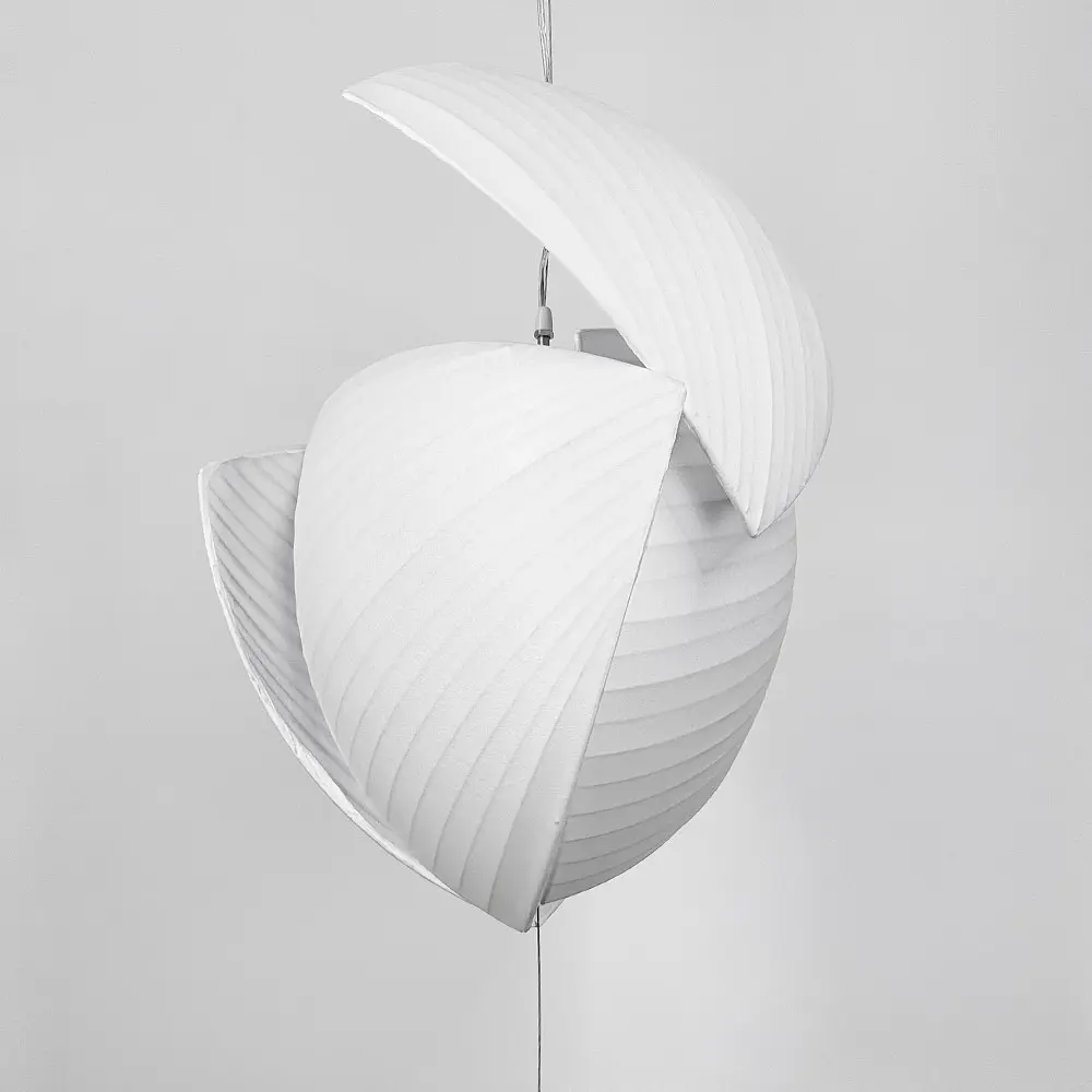 Люстра с 4-мя белыми фигурными пластинами | Ст. PL 051-500*650-4 Line F - фото 5