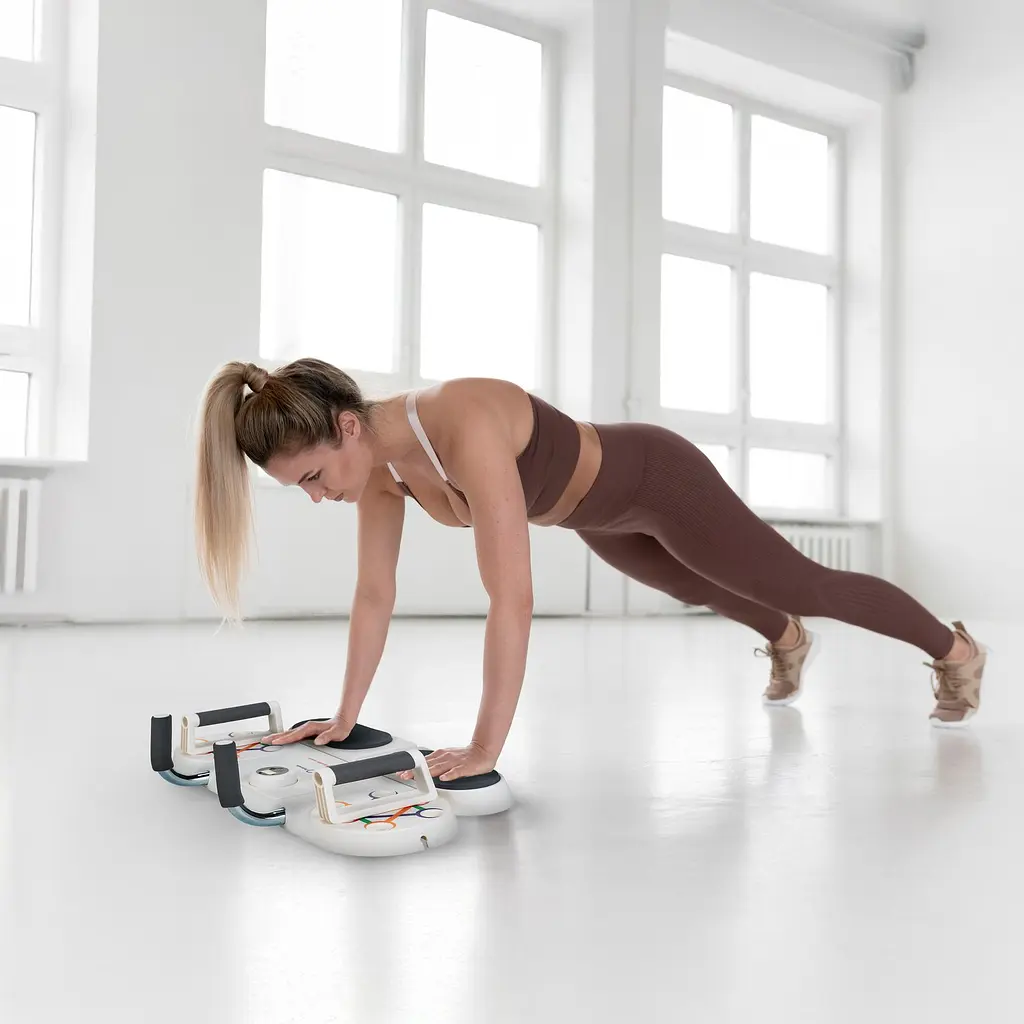 Дошка для віджимань Gymtek Multi Push Up Board білий - фото 3