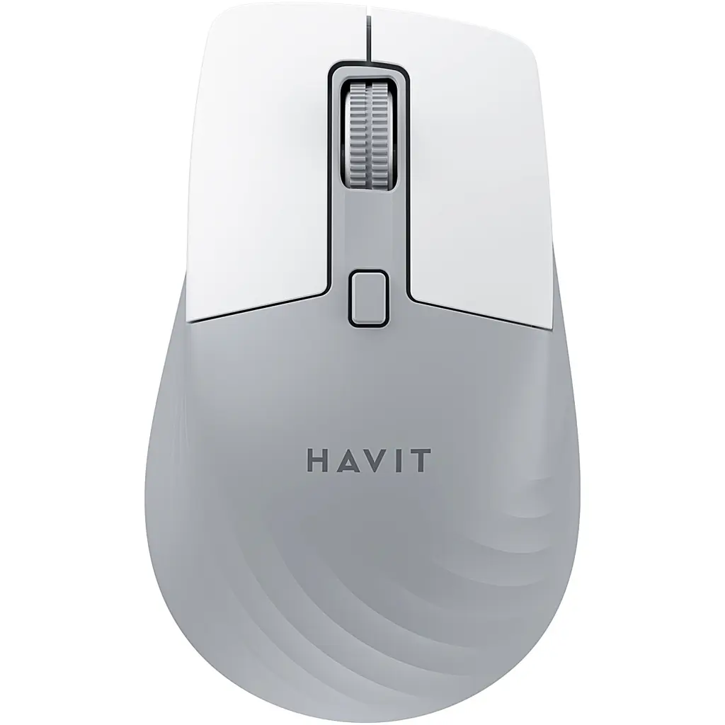 Бездротова миша дворежимна HAVIT MS58WB, сірий, 2.4GHz та BT (HV-MS58WB-GY) - фото 2