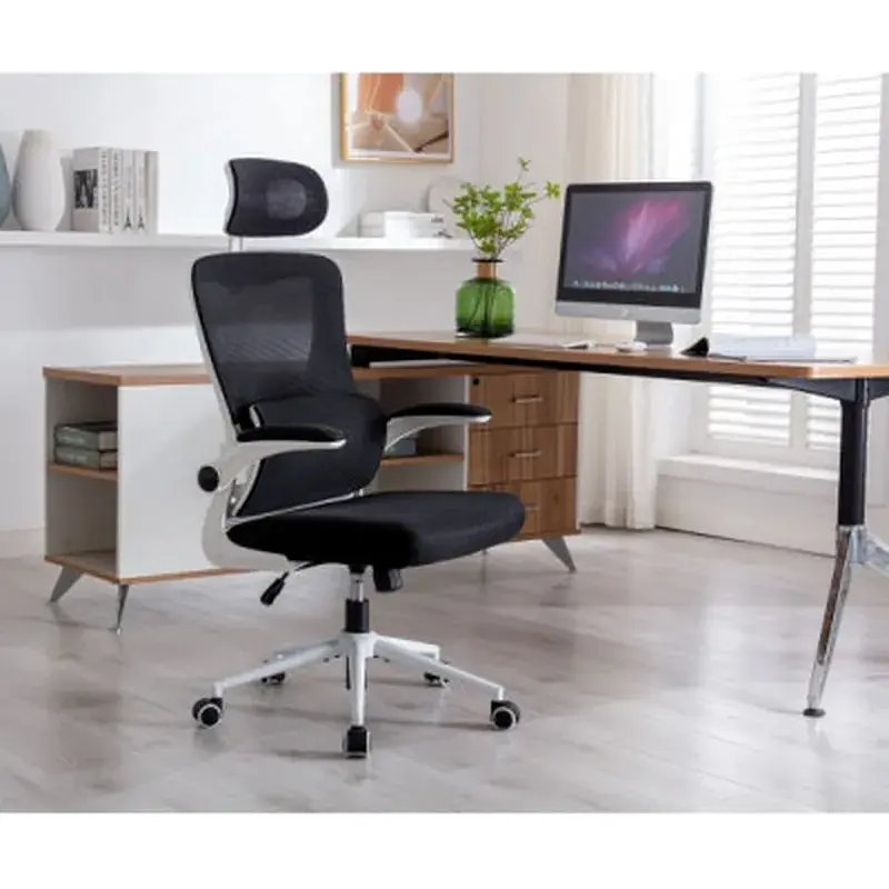 Офісне крісло GT Racer X-5728 White/Black - фото 12