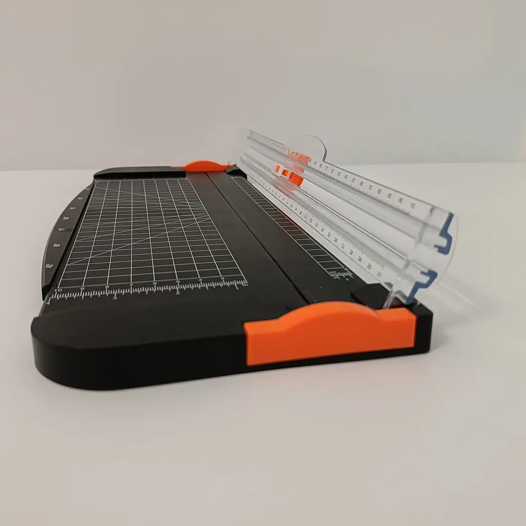 Різак для паперу - тример Paper Cutter із сантиметровою і дюймовою лінійкою розміткою кута - фото 10