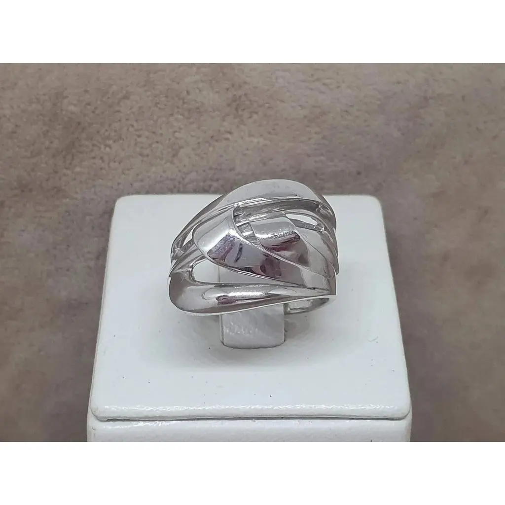 Срібне кільце Імперія золота. КБ066С 18 - фото 5