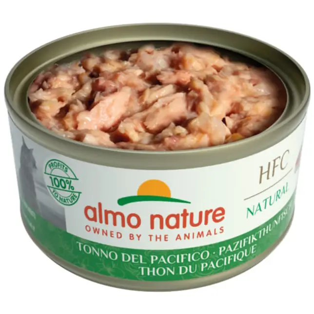 Вологий корм для котів Almo Nature HFC Cat Natural тихоокеанський тунець 70 г (9031H) - фото 2