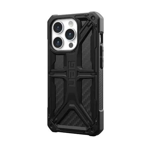 Протиударний чохол UAG Monarch Series Carbon Fiber для iPhone 15 Pro (114278114242) - фото 2