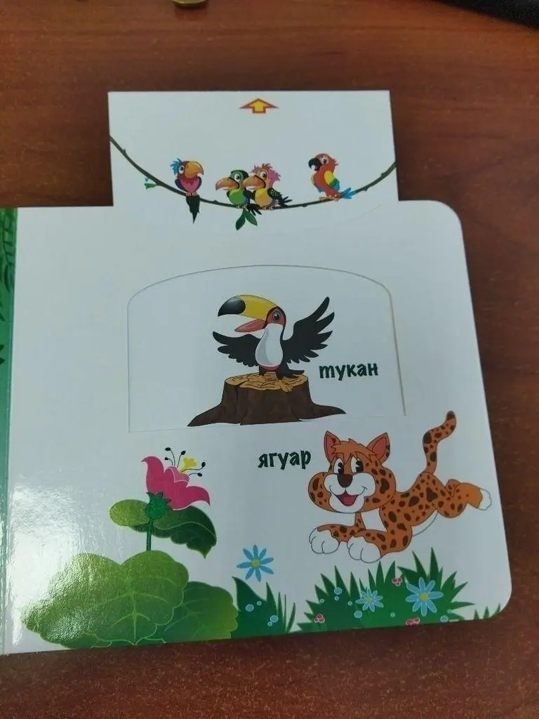 Книга Рухомі картинки. Джунглі kni0003624 - фото 2