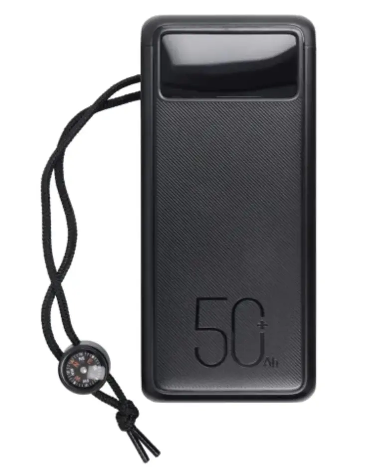 Портативна батарея VEGER 56000 mAh PD QC3.0 5A 130W Tank Boost (W5001C) Black - фото 2