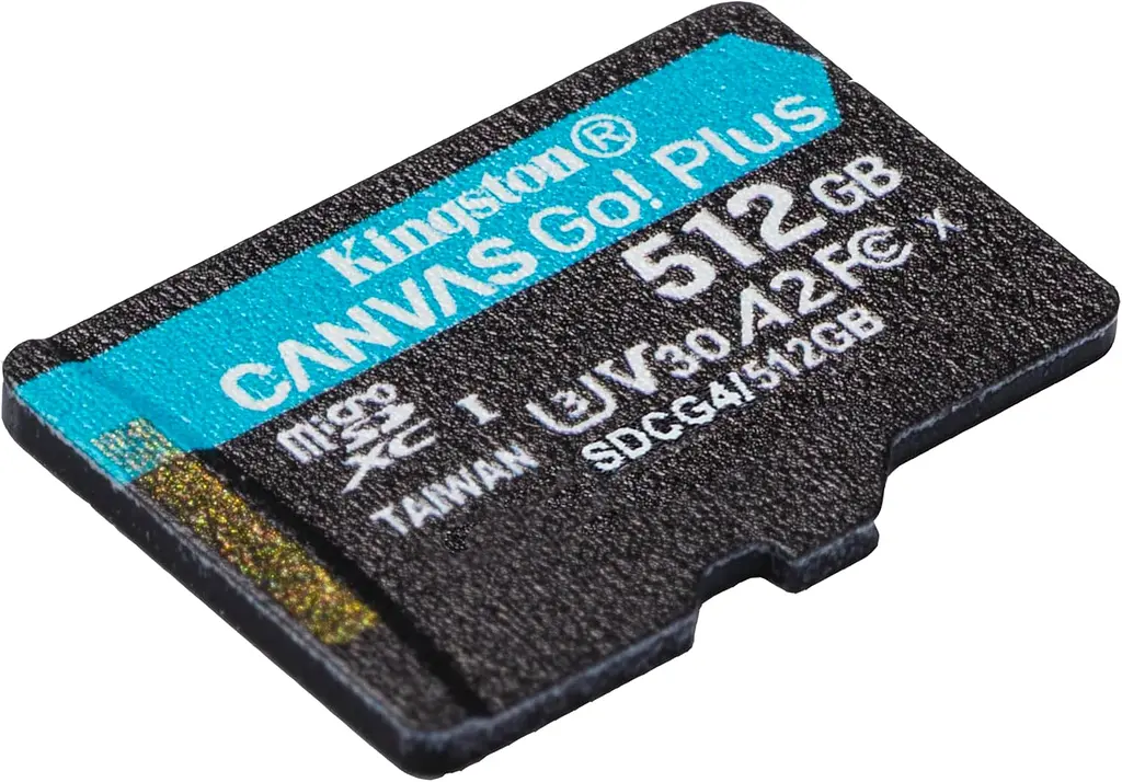 Карта пам'яті microSD 512GB C10 UHS-I U3 A2 V30 R200/W160MB/s Kingston teh0013339 - фото 2