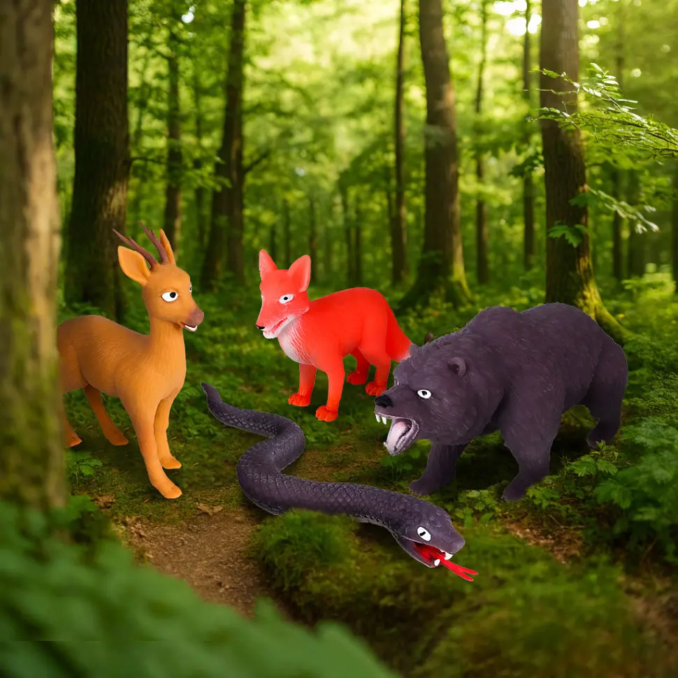 Стретч-іграшка Elastikorps у вигляді тварини #sbabam Тварини України 1/CN25 Іграшка-сюрприз Mash'ems Cool Things - фото 6