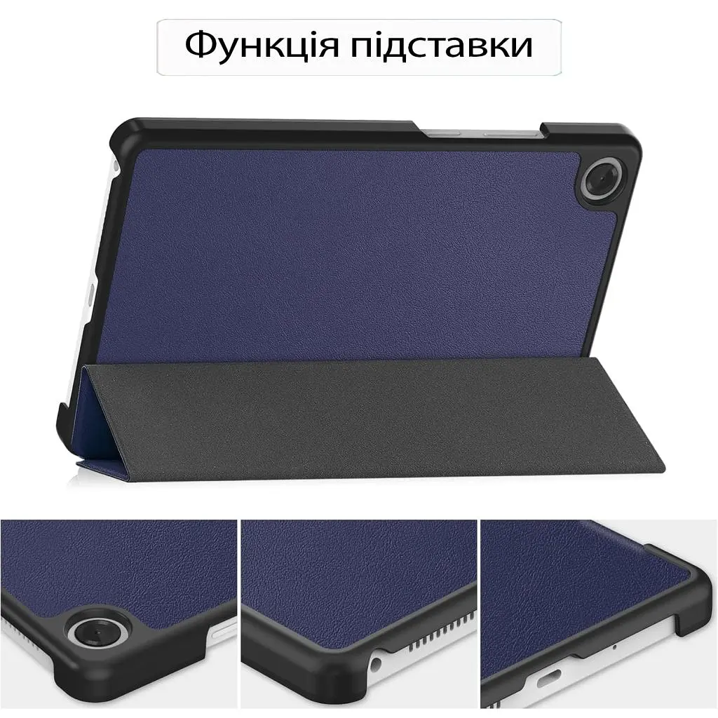 Чохол до планшета BeCover Smart Case Lenovo Tab One / Tab K9 8.7" 2025 (TB305XU/FU) Deep Blue (713745) - фото 4
