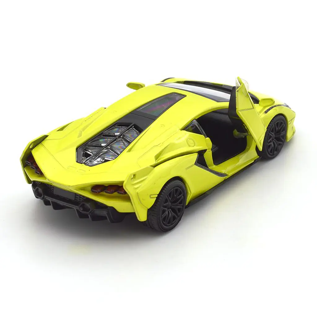 Автомодель TechnoDrive Lamborghini Sian, 1:32, жовта (250346U) - фото 8