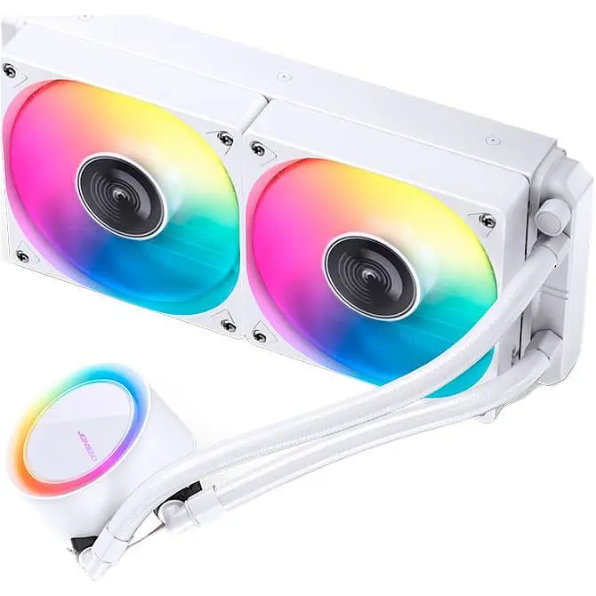 СВО Jonsbo TG-240 White (Intel LGA1700/1200/115X/2011; AMD AM4/AM5/4PIN PWM) (TG-240 White) - фото 3