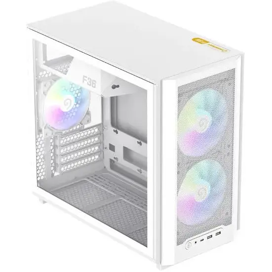 Корпус GameMax F36 WH White with window - фото 5