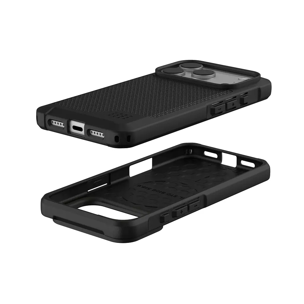 Чохол до мобільного телефона UAG iPhone 17 Pro Metropolis LT MagSafe Kevlar Black (114517113940) - фото 10