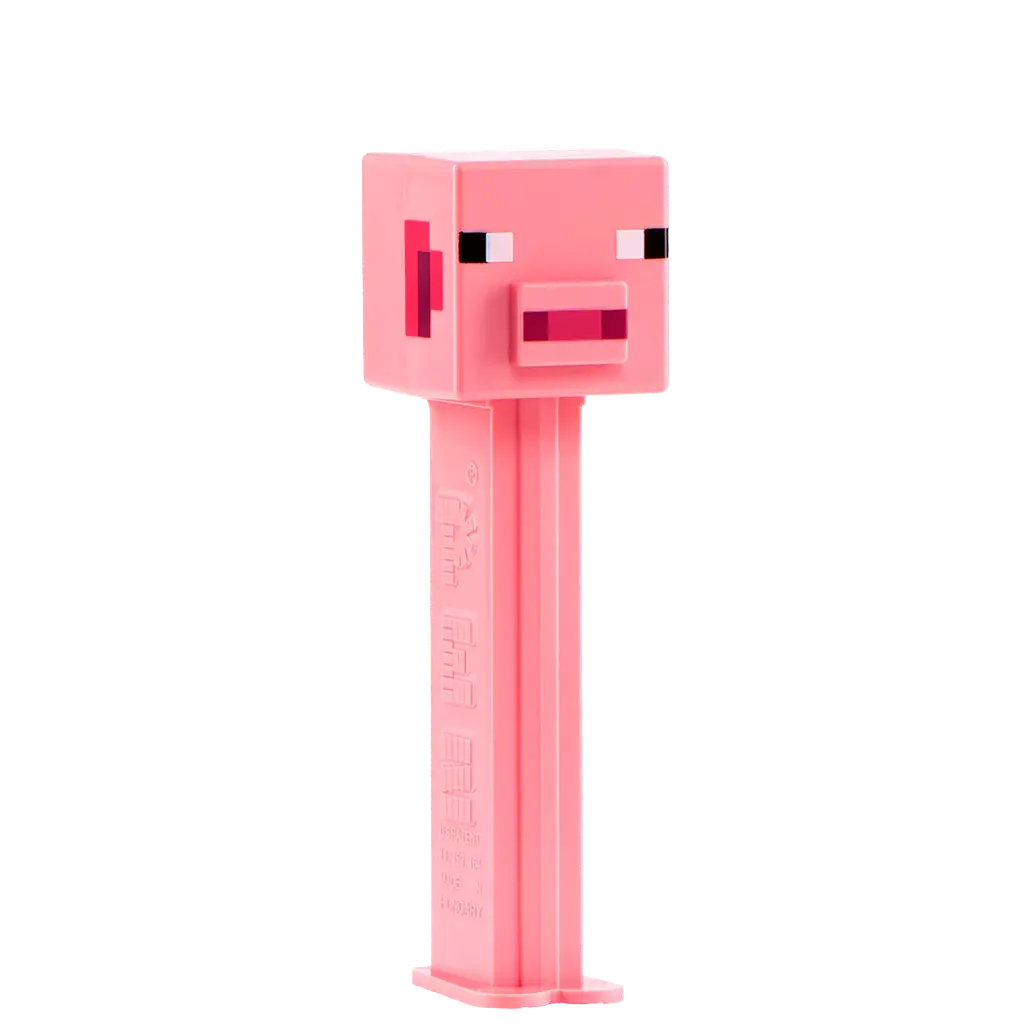 Цукерки PEZ Minecraft Dispenser Pig та фруктовими драже 25,5 г - фото 2