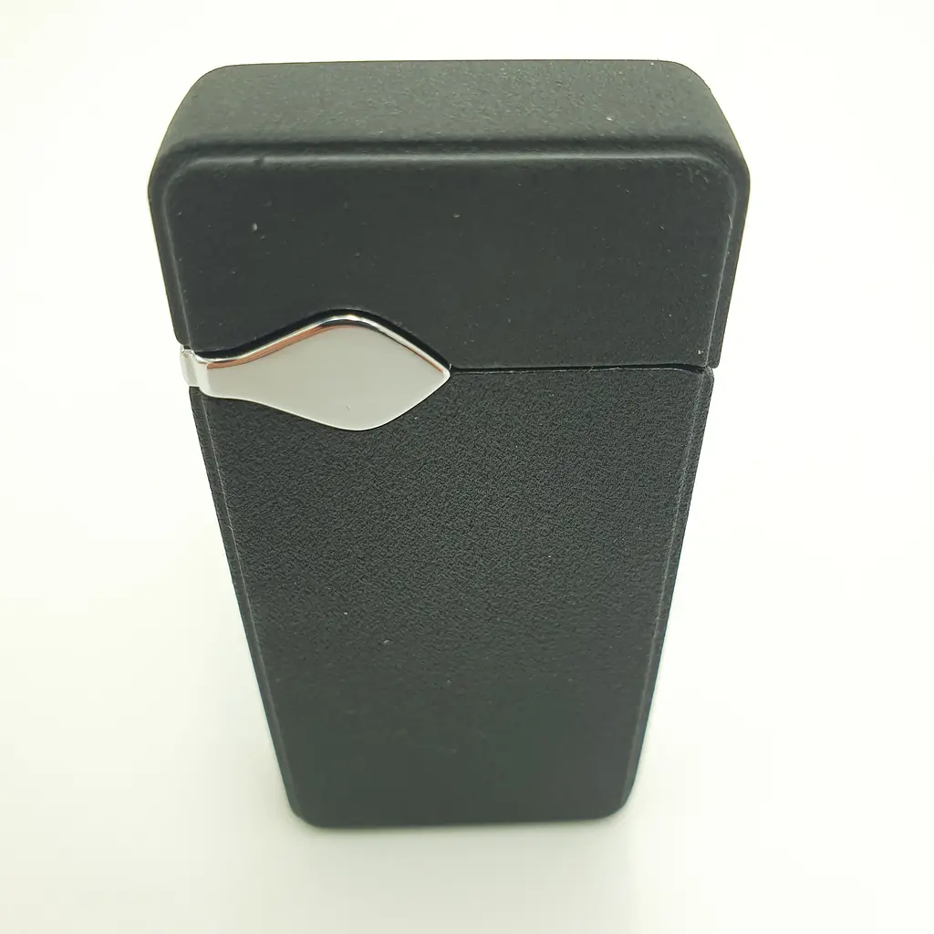 Запальничка електроімпульсна USB сенсорна електрична акумуляторна 2 дуги в подарунковій коробці UKC 7037 чорний - фото 14