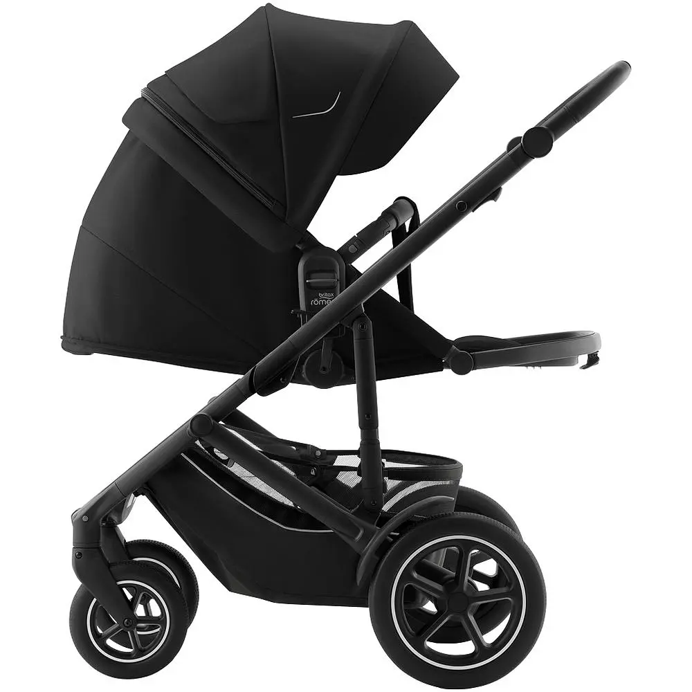 Прогулянкова коляска Britax-Romer Smile 5Z Space Black, чорна (2000037974) - фото 7