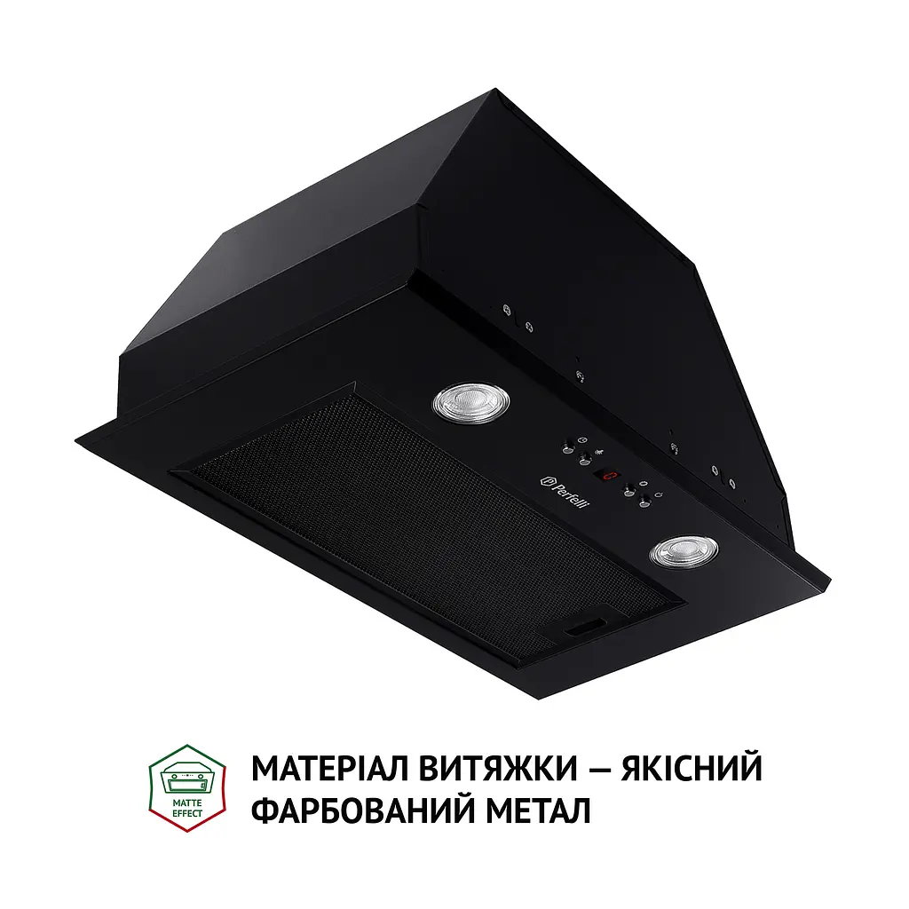 Витяжка повновбудована PERFELLI BIET R 5854 BL 1200 LED - фото 2