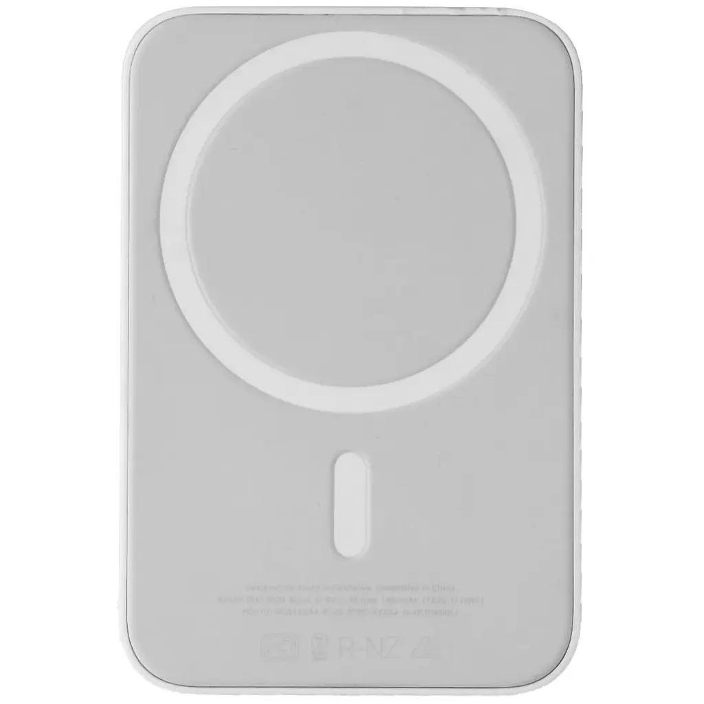 Зовнішній акумулятор бездротової Power Bank MagSafe Battery Pack магсейф A2384 білий - фото 2