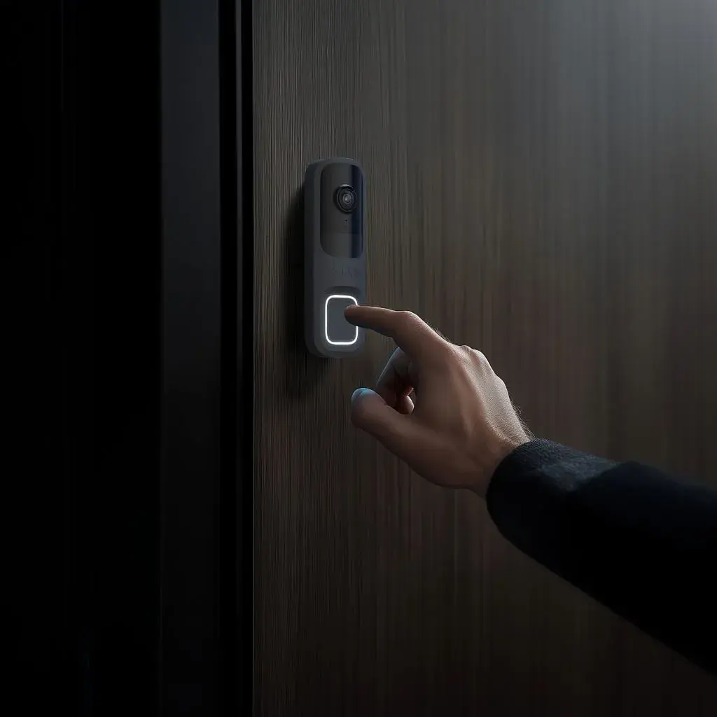 Панель виклику Ajax (Doorbell graphite) - фото 10