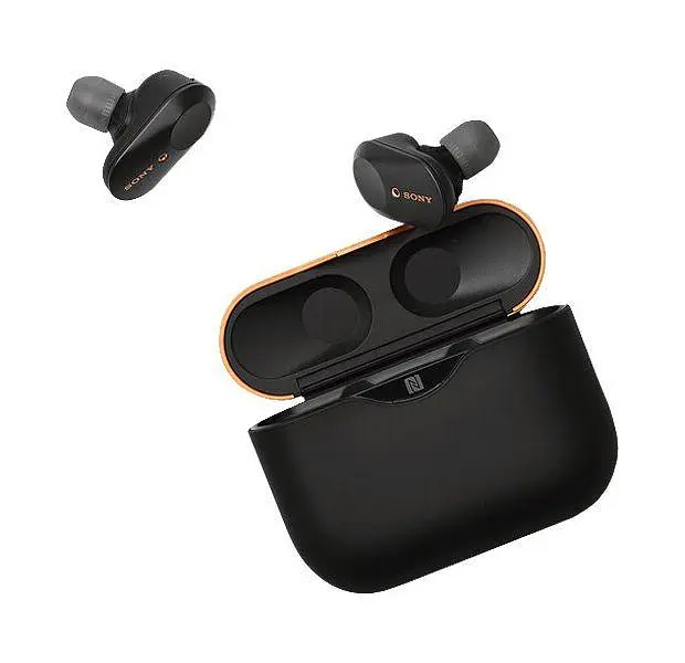 Бездротові навушники Bluetooth навушники TWS Sony WF-1000XM3B Headphones Black Bluetooth 5.0 - фото 2
