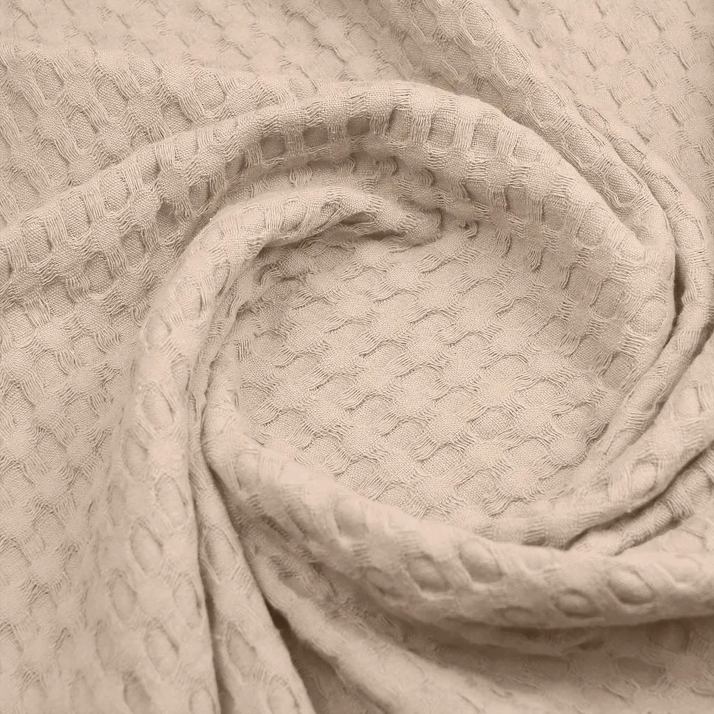 Плед-покрывало Cosas Cappuccino Waffle Weave 110х140 см магнолия (Blanket_98Cappuccino_WaffleWeave_110x140) - фото 4