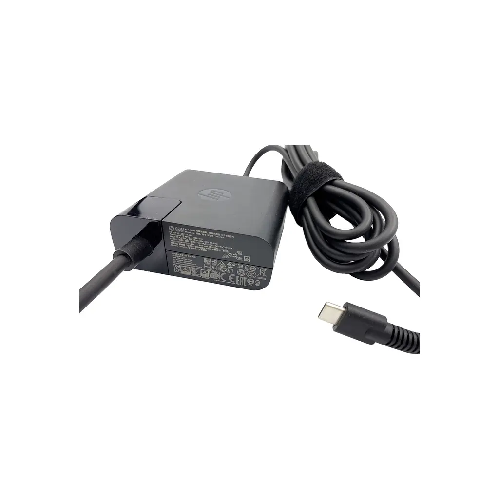 Блок живлення до ноутбуку HP 65W 20V, 3.25A + 15V, 4.33A + 12V, 5A + 9V, 3A + 5V, 3A, USB type-C (TPN-CA06 / A40369) - фото 2