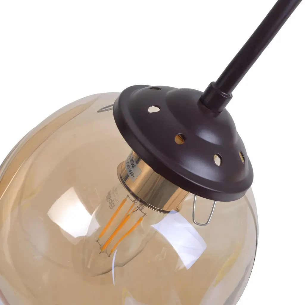 Люстра Brille потолочная молекула E27 60W BR (BL-588C/5) - фото 2