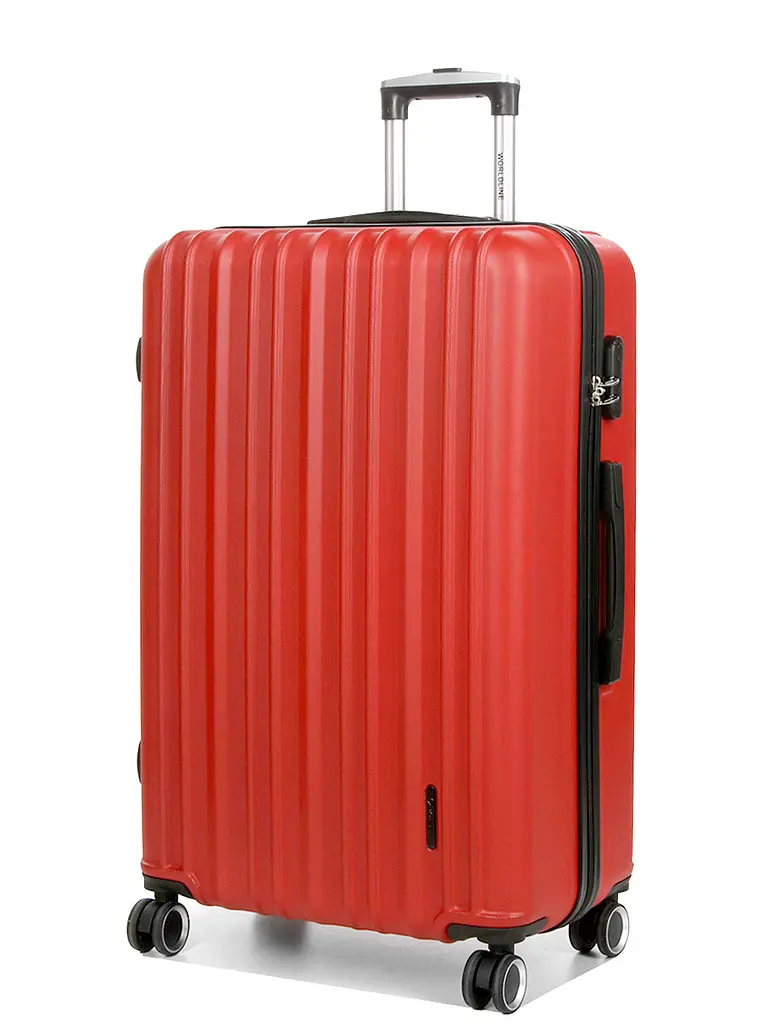 Валіза полікарбонат Великий (L) Airtex 623 98л 76x49x29см Червоний (Red)