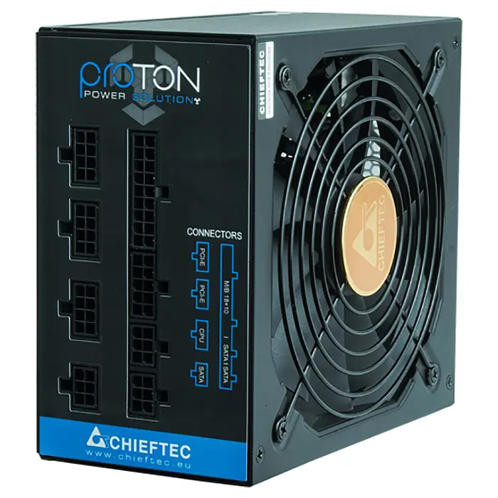 Блок живлення Chieftec Proton 1000W 80+ Bronze (BDF-1000C) Black Б/в,U1 - фото 2