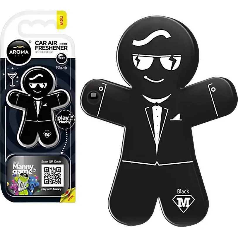 Ароматизатор Aroma Car Manny Black - фото 1