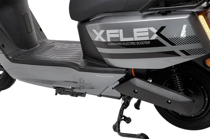Электроскутер Двухместный Corso FLEX (1800W 72V/35Ah LiFePO₄) Черный - фото 4