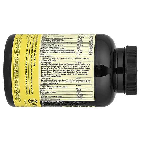 Вітаміни для чоловіків Opti Men 90 tab (USA) ON vit0006207 - фото 3