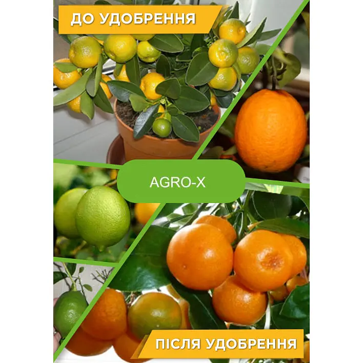 Минеральное удобрение Agro-x Biohyper extra Биохайпер Экстра для цитрусовых 100 г (47909) - фото 3