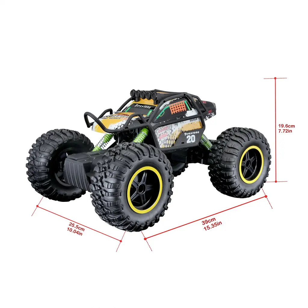 Машинка іграшкова на радіокеруванні Maisto Tech Rock Crawler Pro (81334 black) - фото 13