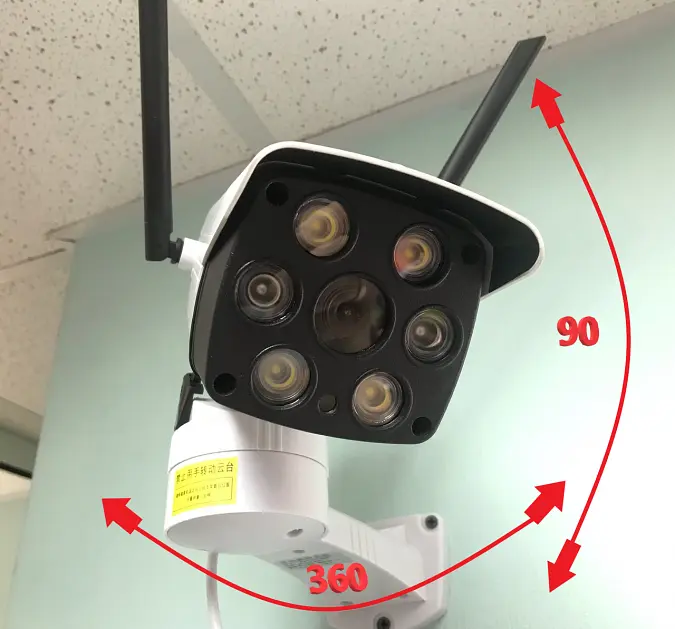 IP камера відеоспостереження вулична зі штативом 1080p WIFI ROTATE IP 2.0 Mp UKC 3020 - фото 3