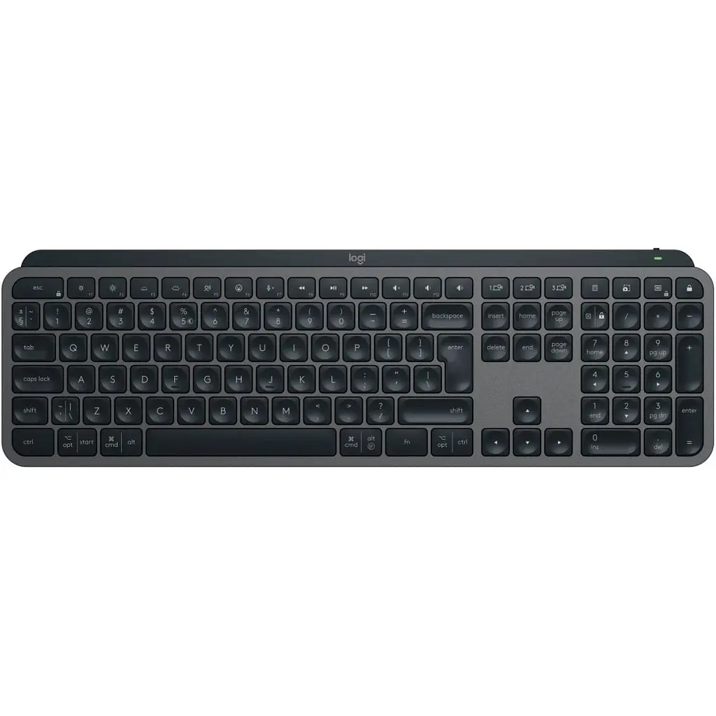 Комплект (клавіатура + миша + килимок) Logitech MX Keys for Business UA графітовий + Desk Mat Studio Series середньо-сірий (MX920-010933) [176476] - фото 4