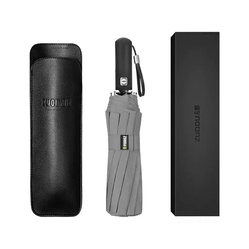 Парасолька Xiaomi Zuodu Automatic Umbrella (ZD001) Grey [68847] - фото 3