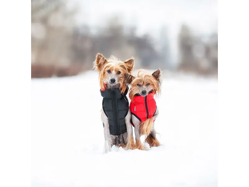 Курточка для животных Airy Vest двусторонняя M 40 красно-чёрная (1828) - фото 2