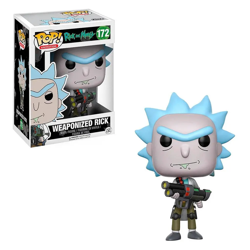 Ігрова фігурка Funko Pop! Рік і Морті Озброєний Рік (12439-PX-1QW) - фото 2