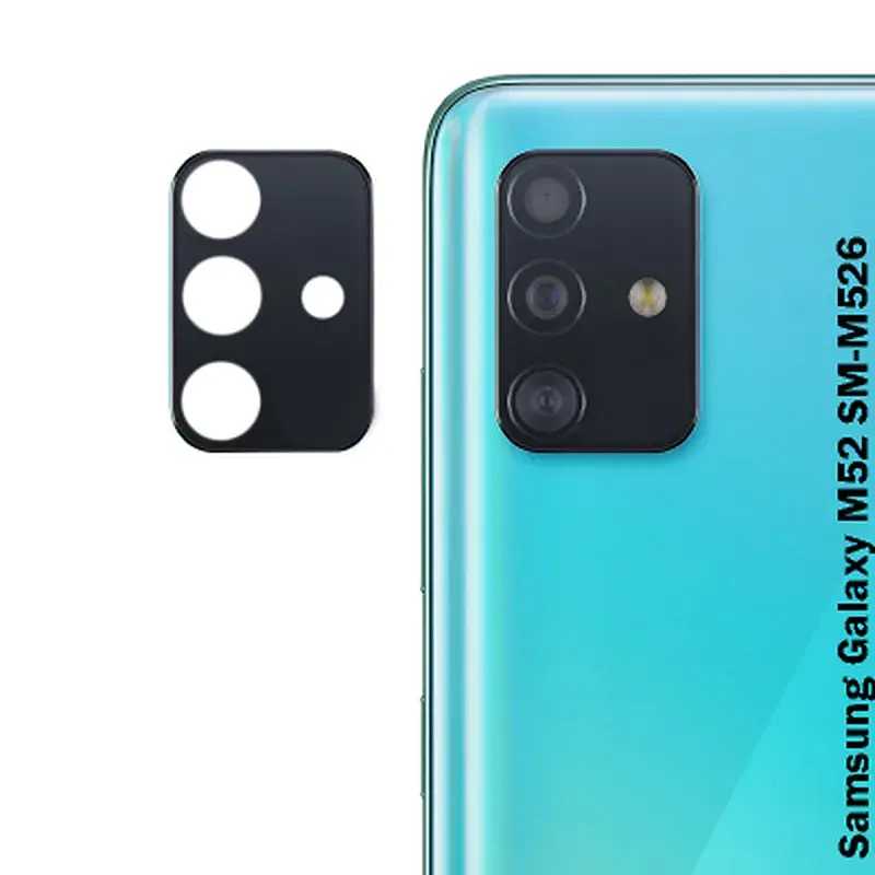 Скло захисне BeCover for camera Samsung Galaxy M52 SM-M526 Black (707030) (707030) - фото 2