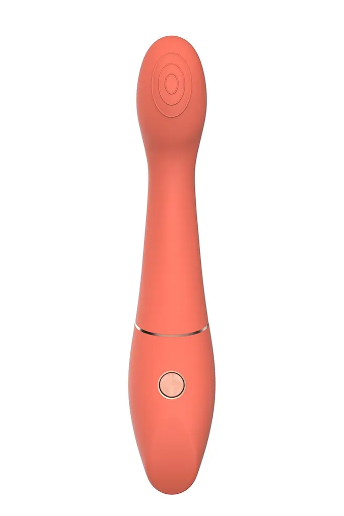 Вібромасажер для точки G Dream Toys Charismatic Candice, 22 см (помаранчевий) - фото 3