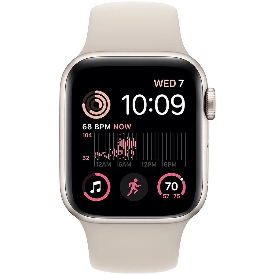 Смарт-годинник Apple Watch SE GPS Gen.2, 40 mm Starlight Sport Band (Grade Q) Seller Refurbished - фото 2