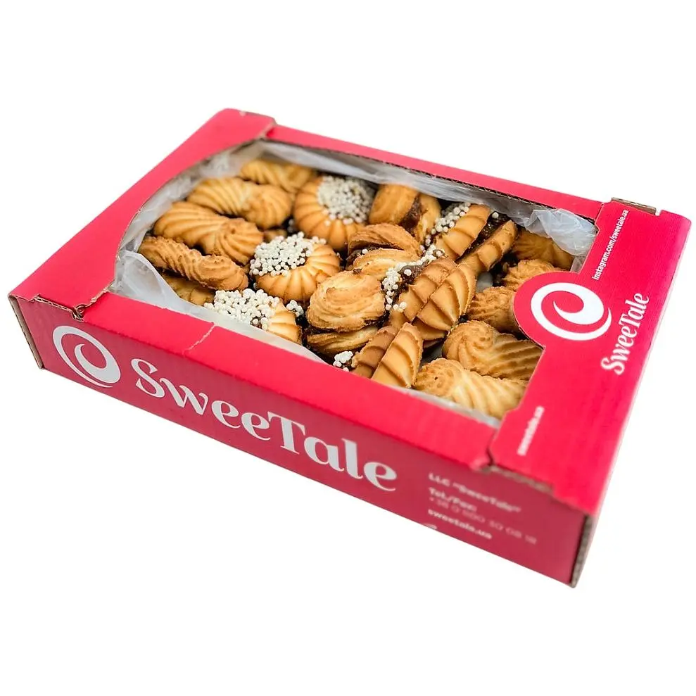 Набор кондитерских изделий SweeTale №2 печенье сдобное песочно-отсадное 0.8 кг - фото 2