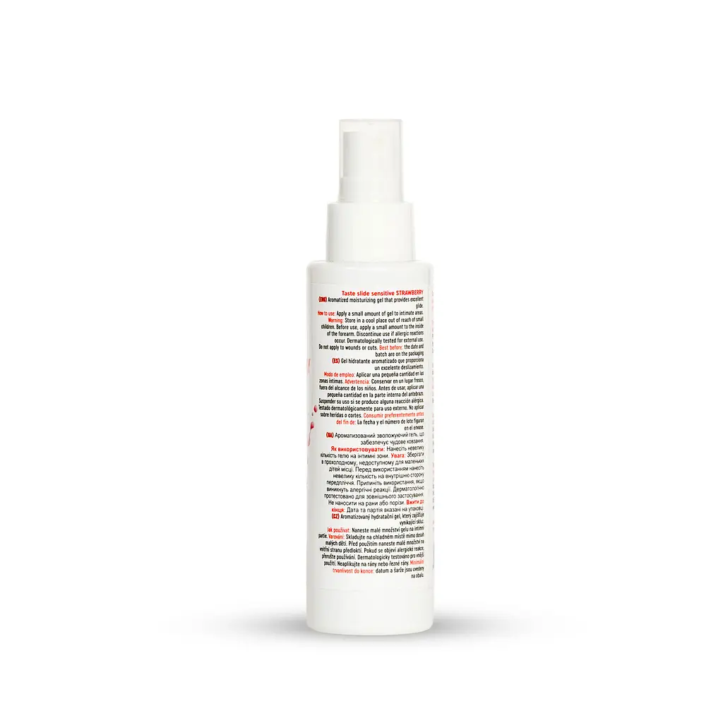 Інтимний гель-лубрикант - MyLove Taste Slide Sensitive Strawberry, 100 мл - фото 8